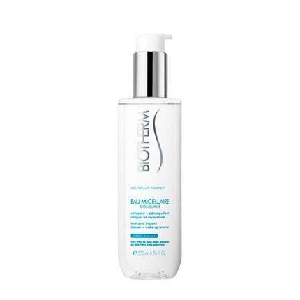 Biotherm Biosource Micellar Water 200Ml Universal Cleansing Water For Total & Instant Makeup Removal