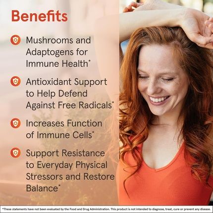 Jarrow Formulas Immune Optimizer With Cordyceps, Reishi, Lion'S Mane, Shiitake - Image 3