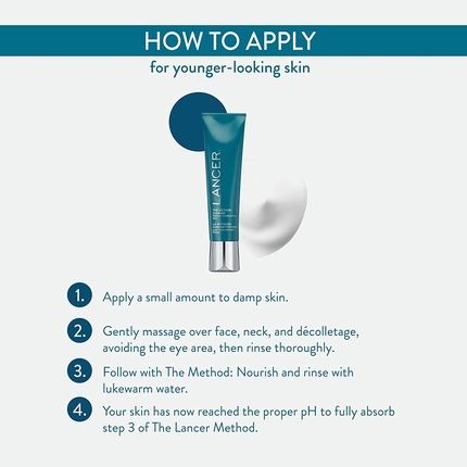 Lancer Skincare The Method Cleanser For Normal To Combination Skin 120Ml - Image 3