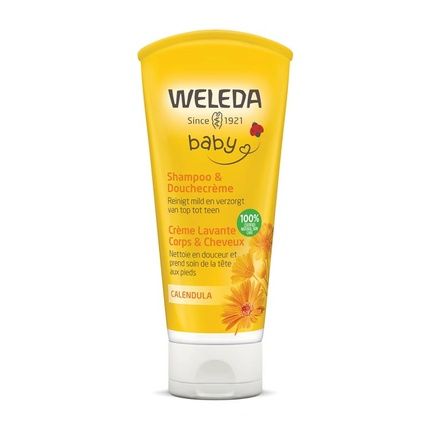 Weleda Calendula Baby Shampoo And Body Wash 200Ml - Image 3
