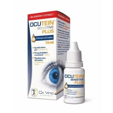 Ocutein Sensitive Plus Moisturizing Eye Drops For Tired, Irritated, And Dry Eyes - 15Ml