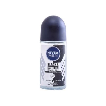 Nivea Men Black & White Invisible Original Rollon 50Ml