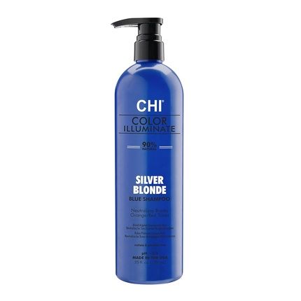 Chi Color Illuminate Shampoo Silver Blonde 25 Fl Oz Orange 25 Fl Oz