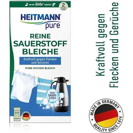 Heitmann Pure Bleach - Powerful Nature Friendly Detergent Against Stains And Dirt - Ecological Cleaning Agent - 1X 350G