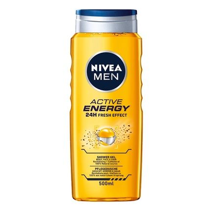 Nivea Men Active Energy Shower Gel 500Ml