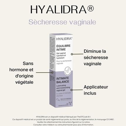 Laboratoire Ccd Hyalidra Vaginal Lubricating Moisturizing Gel 30Ml