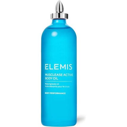 Elemis Musclease Active Body Oil Relaxing Body Oil With Extracts To Relieve Recharge And Soothe Calming Lotion With Uplifting Fragrance For Soft Supple Skin 100Ml
