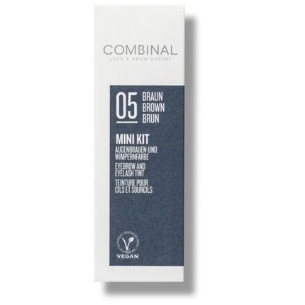 Combinal Mini Kit Eyebrow & Eyelash Color - Brown - Image 4