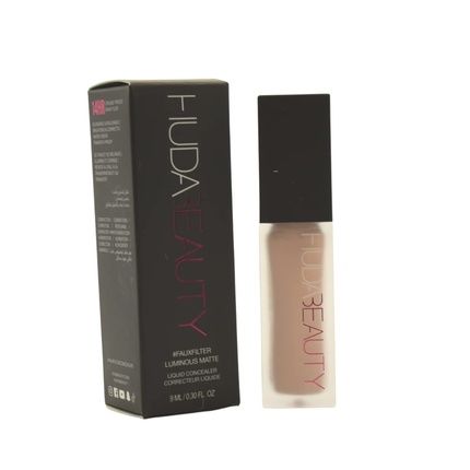 Huda Beauty #Fauxfilter Luminous Matte Buildable Coverage Crease Proof Concealer Yogurt Drops 1.5 Beige - Fair Skin Tones With Pink Undertones