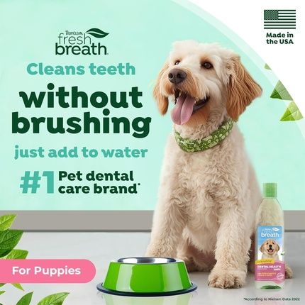Tropiclean Fresh Breath Puppy Dental Care For Bad Breath