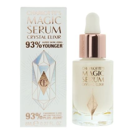 Charlotte Tilbury Magic Serum Crystal Elixir Mini Travel Size 0.27Oz For Youthful Hydrated Glowing Skin