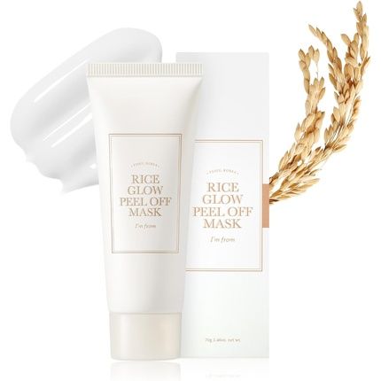 I'M From Rice Glow Peel Off Mask 246 Ounce Natural Glow With Rice Protein