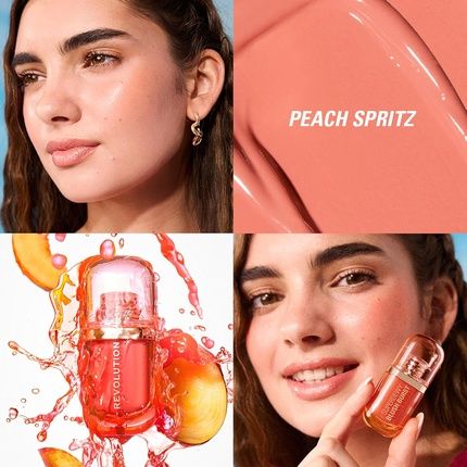 Revolution Superdewy Liquid Blush Burst Buildable Colour For Cheeks - Image 3