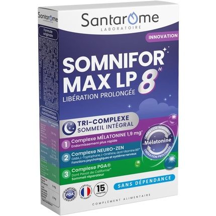 Santarome Somnifor Max Lp 8H Sleep Food Supplement