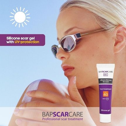 Bapscarcare Spf40 Silicone Scar Gel Effective On New And Old Scars Uvb + Uva Protection 10G - Image 3