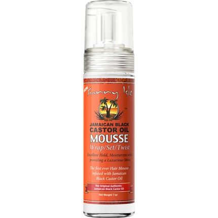 Sunny Isle Jamaican Black Castor Oil Mousse Wrap Set Twist 7Oz - Excellent Hold And Luxurious Shine