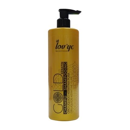 Lov'Yc Gold Shampoo Pure Keratin 500Ml