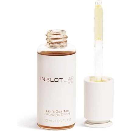 Inglot Let'S Get Tan Bronzing Drops Liquid Face Bronzer Self Tanning