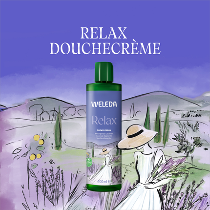 Relax Shower Cream Lavender 400Ml - Image 3