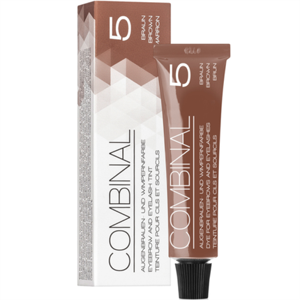 Combinal Professional Eyelash Tint 5 Brown 15Ml