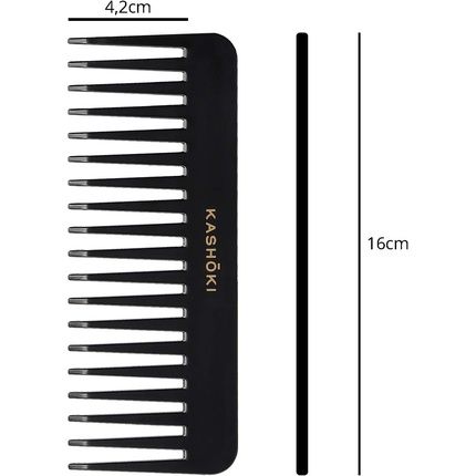 T4B Kashoki Professional Comb For Thick And Curly Hair Kazuko - Image 3