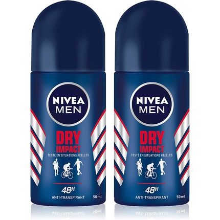 Nivea Men Dry Impact Deodorant Ball 50Ml