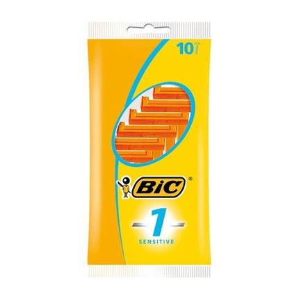 Bic Sensitive Disposable Razors For Men - Pack Of 10