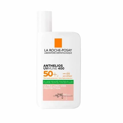 La Rocheposay Tinted Sunscreen Fluid Spf 50 Anthelios Uvmune 400 50 Ml
