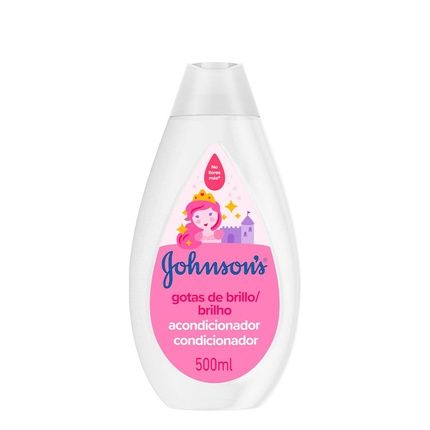 Johnson'S Baby Conditioner Shine Drops 500Ml Gentle And Shiny Hair Care For Children