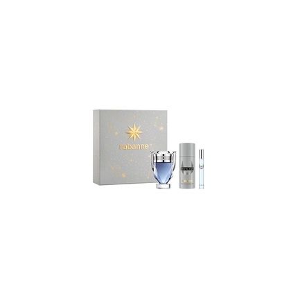 Paco Rabanne Invictus Eau De Toilette Spray 100 Ml Set