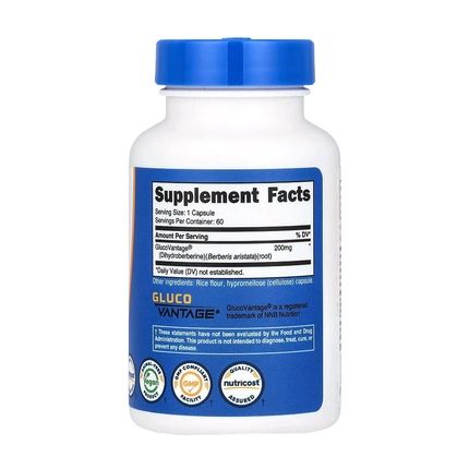 Nutricost Dihydroberberine 200 Mg 60 Capsules