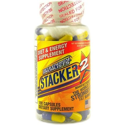 Stacker 2 Fat Burner With Bitter Orange - 100 Capsules