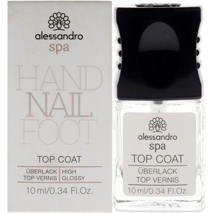 Spa Top Coat Quick Drying Top Coat For Sealing Nail Polish 10Ml