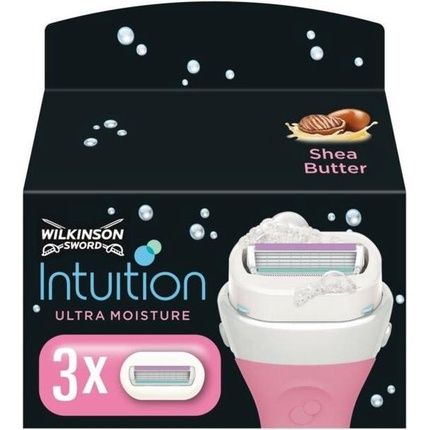 Wilkinson Sword Intuition Ultra Moisture Razor Blades - Pack Of 3 Blades