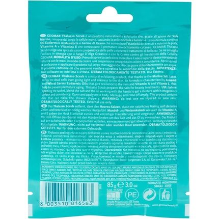 Geomar Thalasso Scrub Deep Skin Renovation 85G - Image 3
