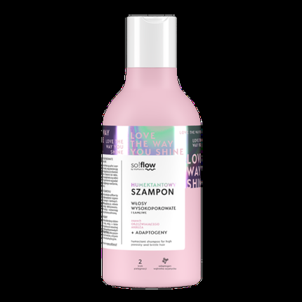 Soflow Humectant Shampoo High Porosity Brittle Hair Adaptogens Hydration 400Ml - Image 4