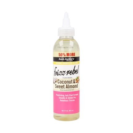 Aunt Jackie'S Cc Growth Oil Frizz Rebel Coconut Sweet Almond 177Ml