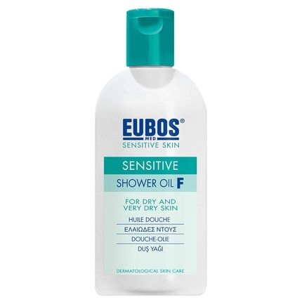Eubos Sensitive Shower Oil For Dry/Very Dry Skin 200Ml