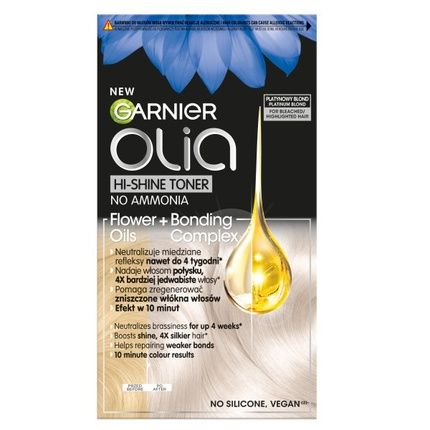 Garnier Olia Hi Shine Toner Hair Toner 10.01 Platinum Blonde