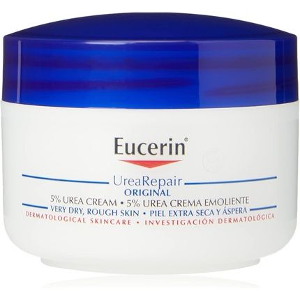 Eucerin Urearepair 5% Urea Original Cream 75Ml Intensive Body Cream For Dry Skin