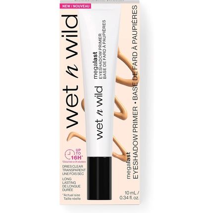 Wet 'N' Wild Megalast Eyeshadow Primer Ultra-Creamy Lightweight Makeup Base Transparent Finish Long-Lasting Formula - Image 3