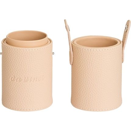 Da Vinci Brush Holder For Storing Brushes And Makeup Utensils - Travel Case - Cream - Image 3