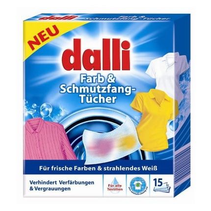 Dalliwerke Color Catching Wipes 15 Pieces