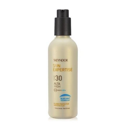 Skeyndor Sun Expertise Protective Face & Body Fluid Spf 30 With Blue Light Tec