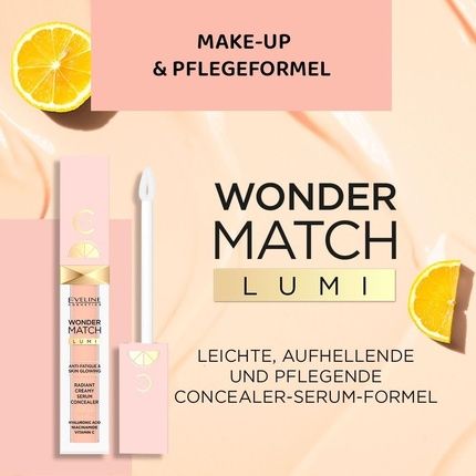 Eveline Cosmetics Wonder Match Illuminating Concealer - Shade 10 Light - Image 3