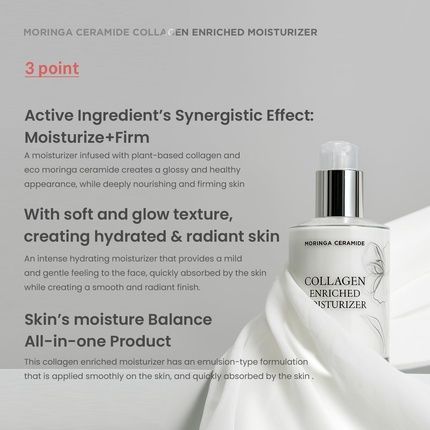 Heimish Moringa Ceramide Collagen Enriched Moisturizer 120Ml/4.06 Fl.Oz. - Image 3