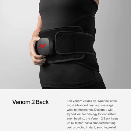 Venom 2 Back Advanced Heat And Vibration Wrap