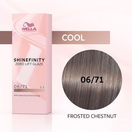 Wella Shinefinity Frosted Chestnut 06/71 Dark Ash Blonde 60Ml