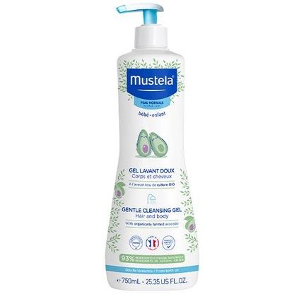 Mustela Baby Dermo Cleansing Gel For Body And Hair 750 Ml - Image 3