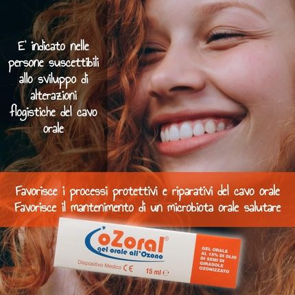 Innovares Ozoral Protective Ozonised Oral Gel For Repairing Gums And Oral Cavity 15Ml - Image 3